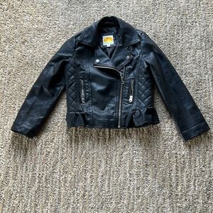 Girls Black Moto Jacket by C&C California